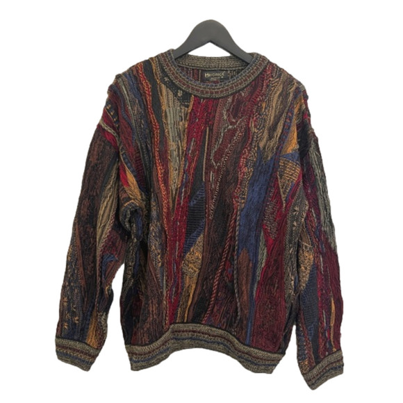 Rigidige Other - Vintage Coogi Style Knit Sweater